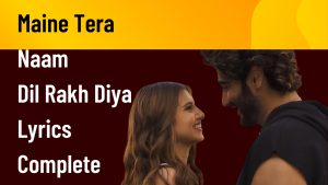 Maine Tera Naam Dil Rakh Diya Lyrics Complete