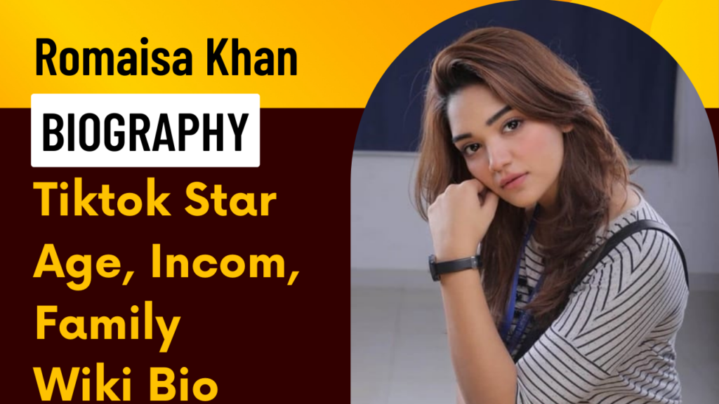 Romaisa Khan Biography Tiktok Star Age Incom Family Wiki Bio