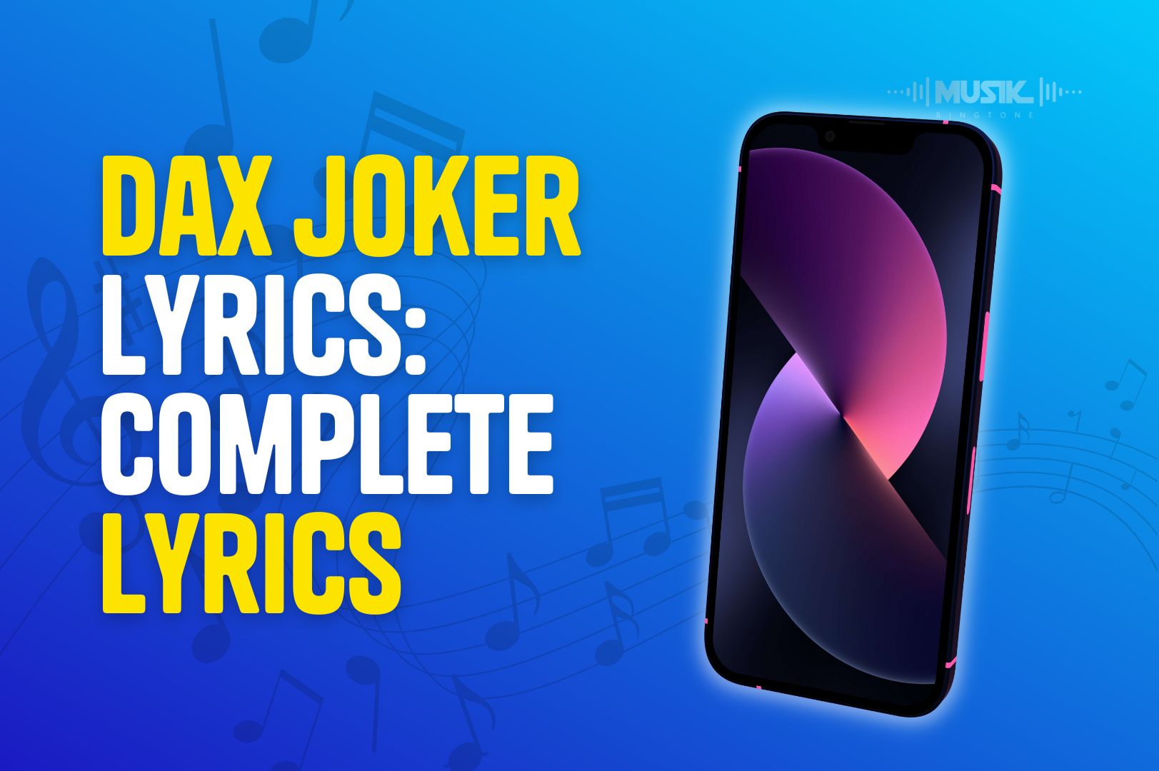 Dax joker Lyrics: Complete Lyrics - Musik Ringtone Blog