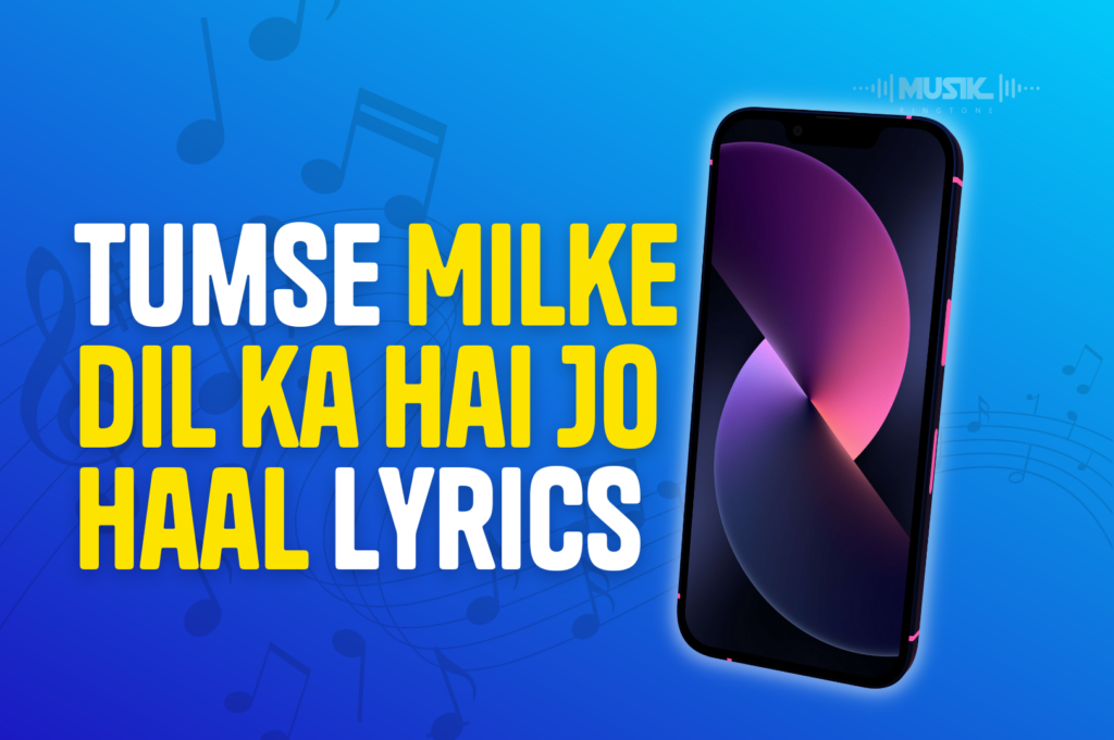 Tumse Milke Dil ka Hai Jo Haal Lyrics